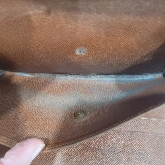 Louis Vuitton Monogram Porte Tresor Long Wallet Trifold Envelope Brown Large - Picture 8 of 15